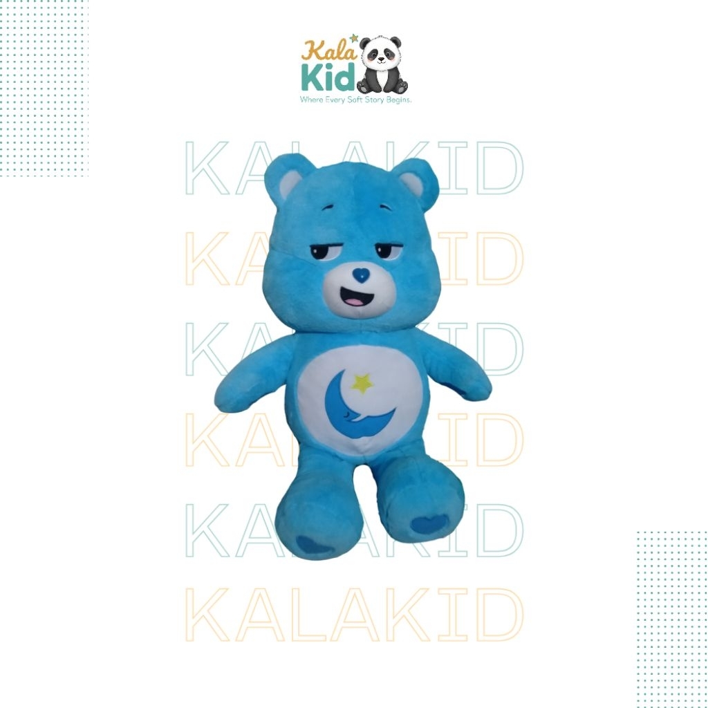 TIMEZONE BONEKA CARE BEARS BEDTIME BEAR JUMBO ORIGINAL