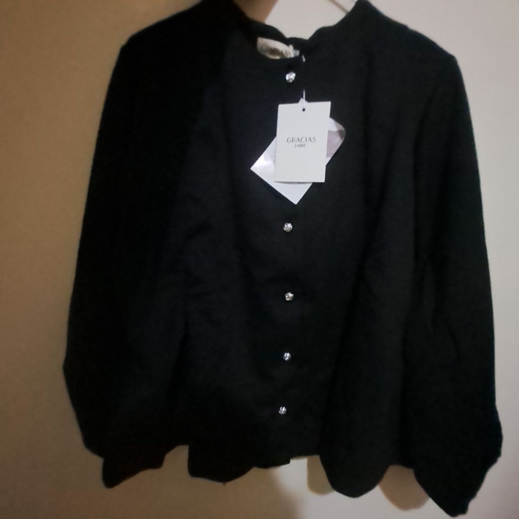 Gracias Label - Kea Blouse - Neo Tailoring Soft Cotton - Atasan Wanita - Office - NEW