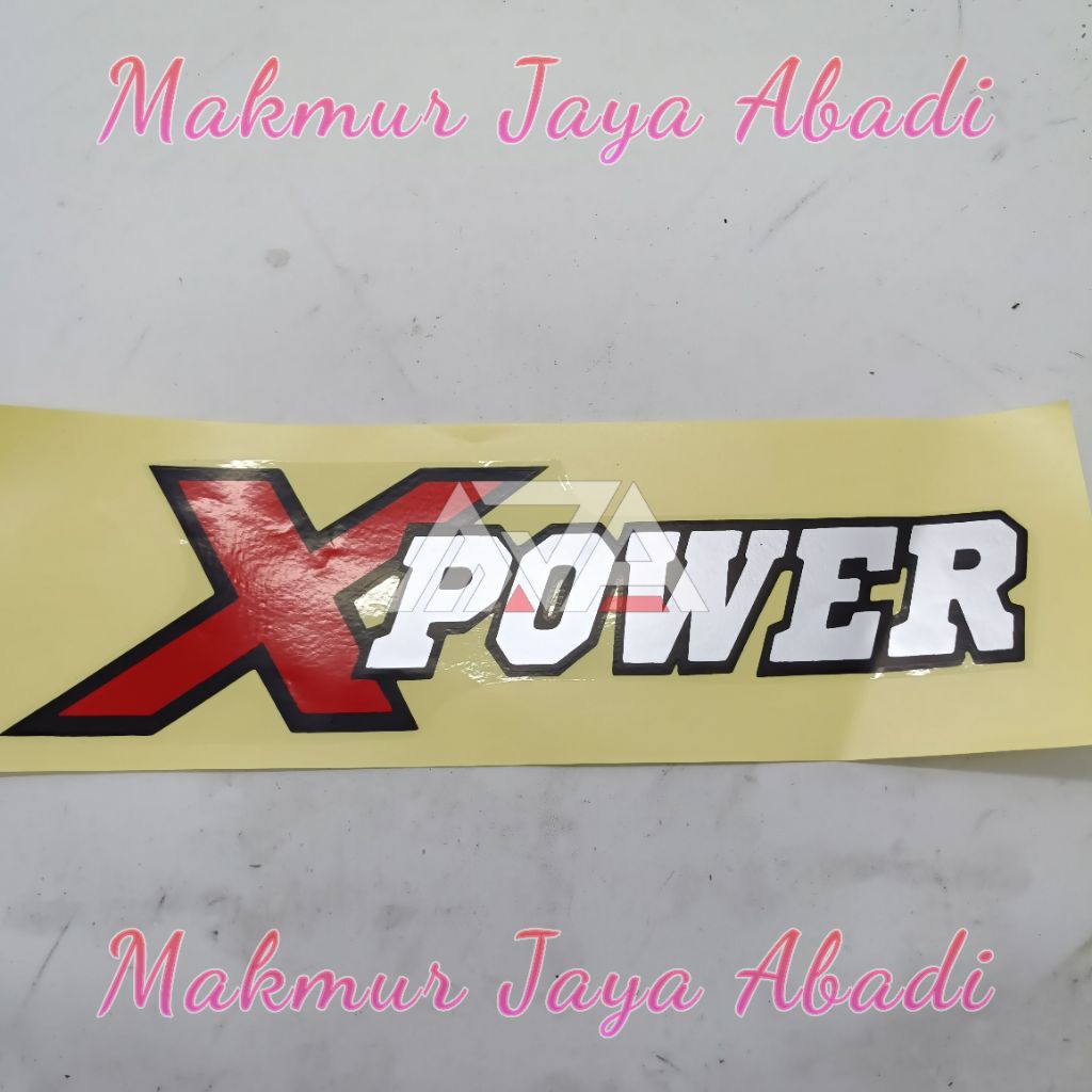 STIKER TEMPEL HINO DUTRO X-POWER XPOWER