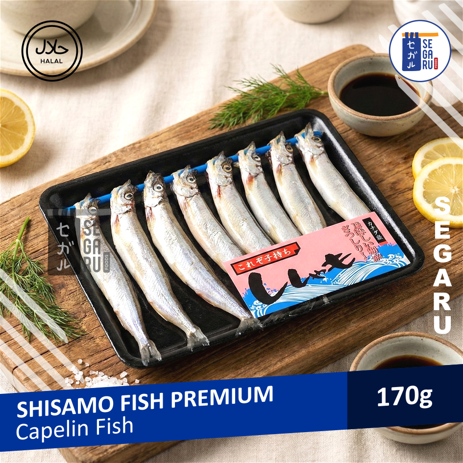 Ikan Shisamo | Capelin Shisamo Fish | Ikan Isi Telur