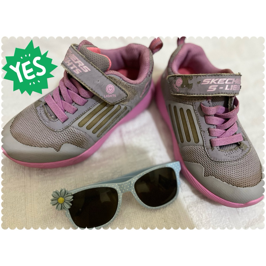 Sepatu anak perempuan & laki laki merk skechers size 27 cm (preloved)