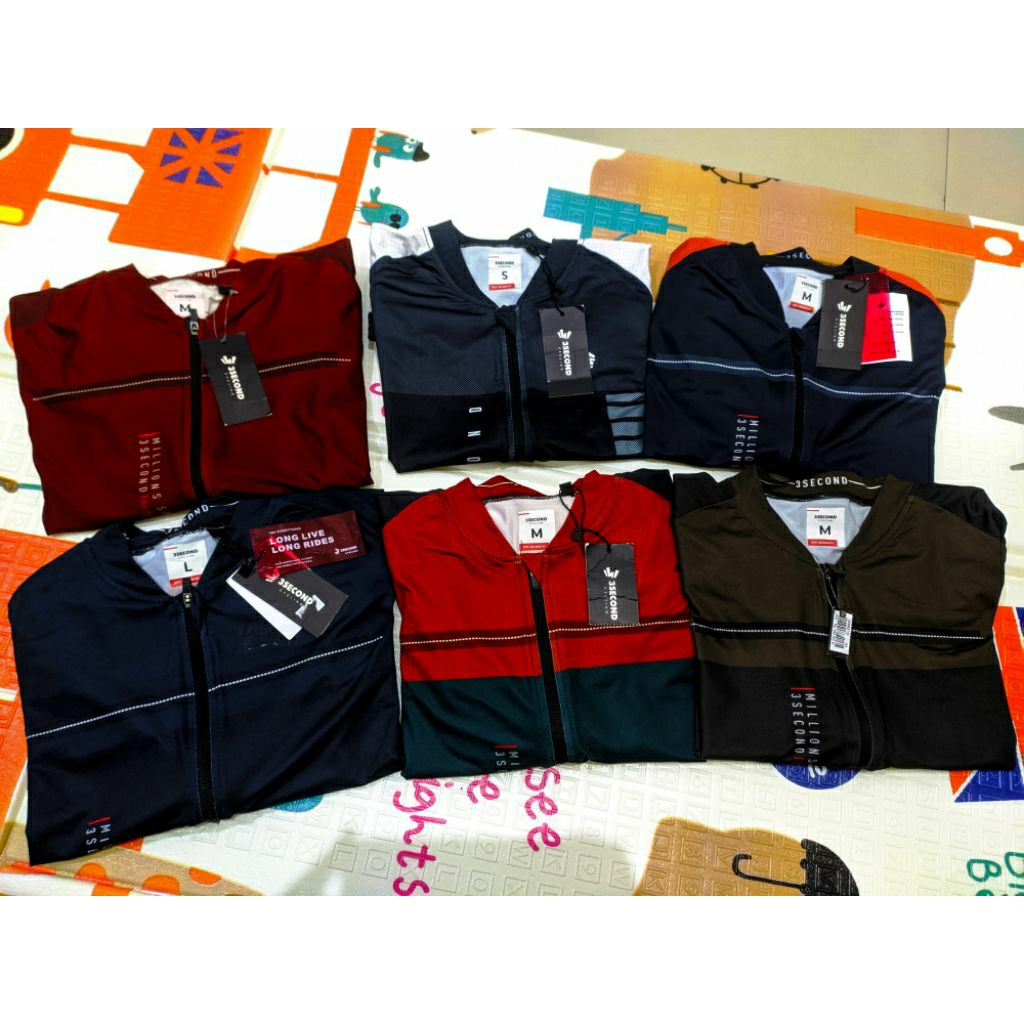 Jersey sepeda gowes 3second original promo murah