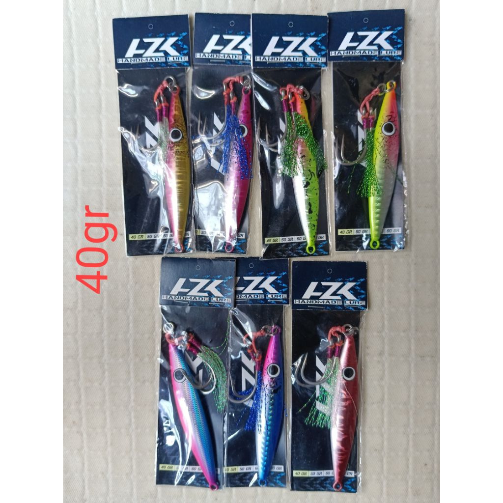 Obral 50% Metal Jig Micro Jig AZK 40gr Isi asis hook