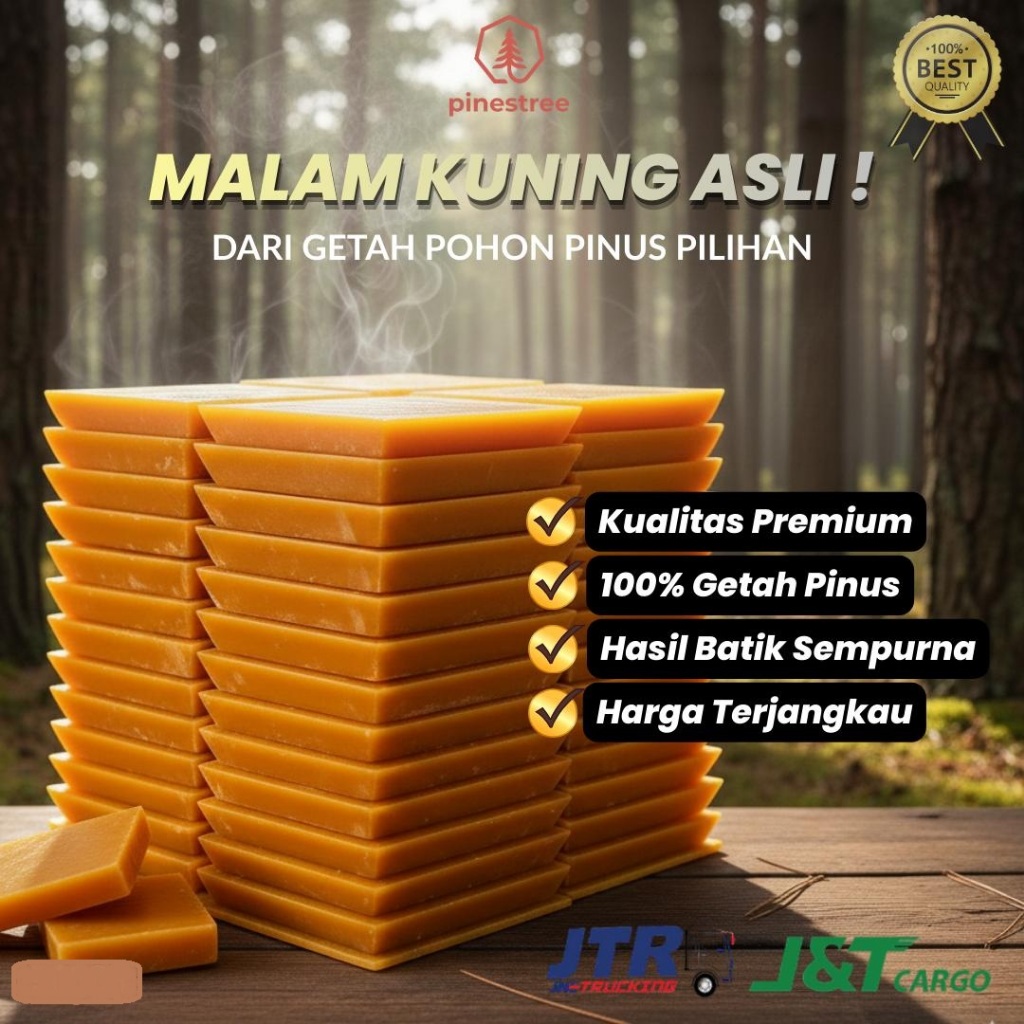 Malam ( Lilin ) Batik Cap - 1 Kg