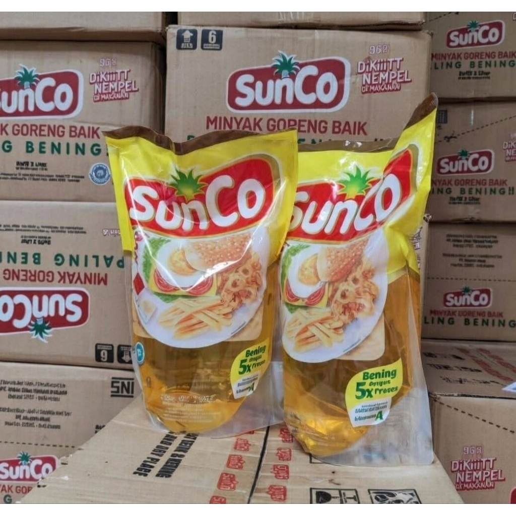 SunCo Minyak Goreng Pouch 2 Liter ( LANGSUNG KIRIM HARI INI)