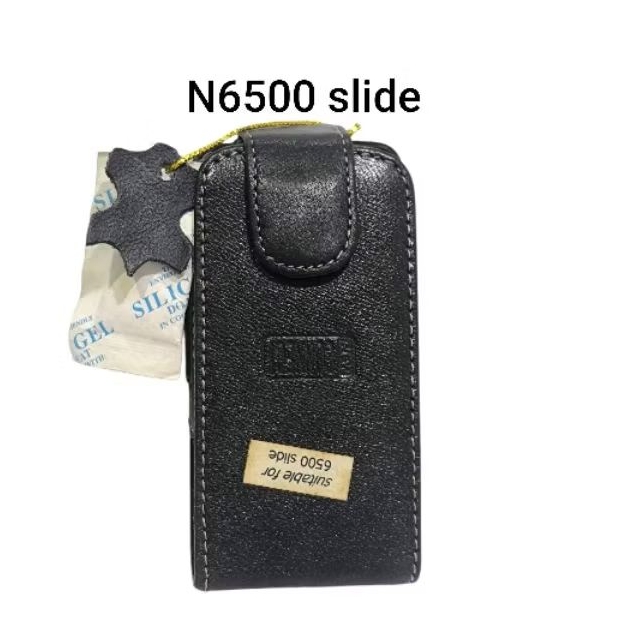 Leather Case/dompet/Sarung Handphone Nokia jadul N6300/N6500slide/N6600 New.