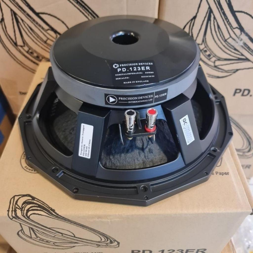 KOMPONEN SPEAKER PD123ER/PD 123ER 12 INCH PRECESION DEVICES