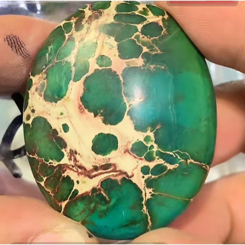 natural Batu pirus hijau