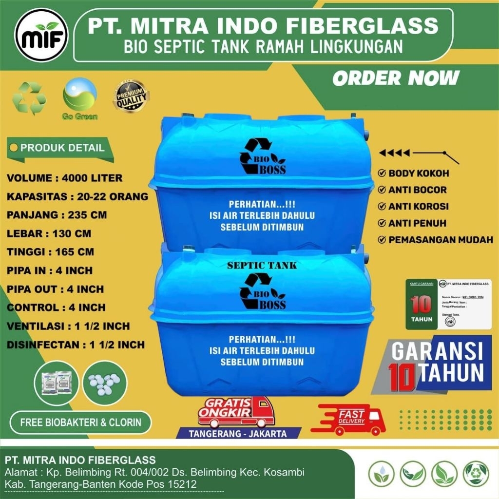 septic tank 4000 liter.Biotech,Biofil,Biotank,Bioboss