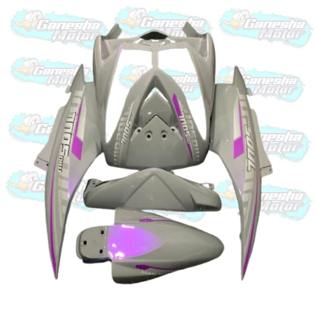 Full Set Body Halus Mio Soul Warna Nardo Lembayung Ungu / Body Halus Mio Soul karbu lampu 1