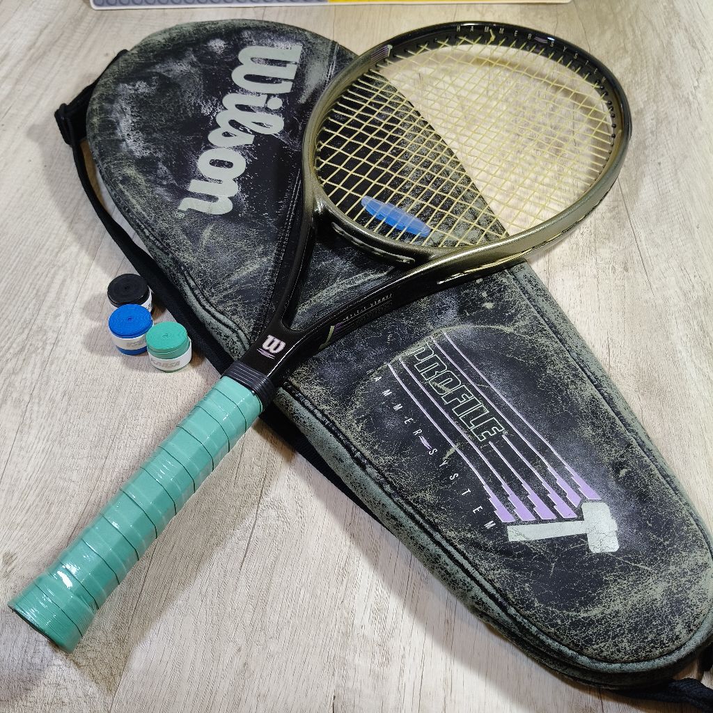 RAKET TENIS WILSON PROFILE HAMMER SYSTEM BEKAS MULUS SIAP PAKAI