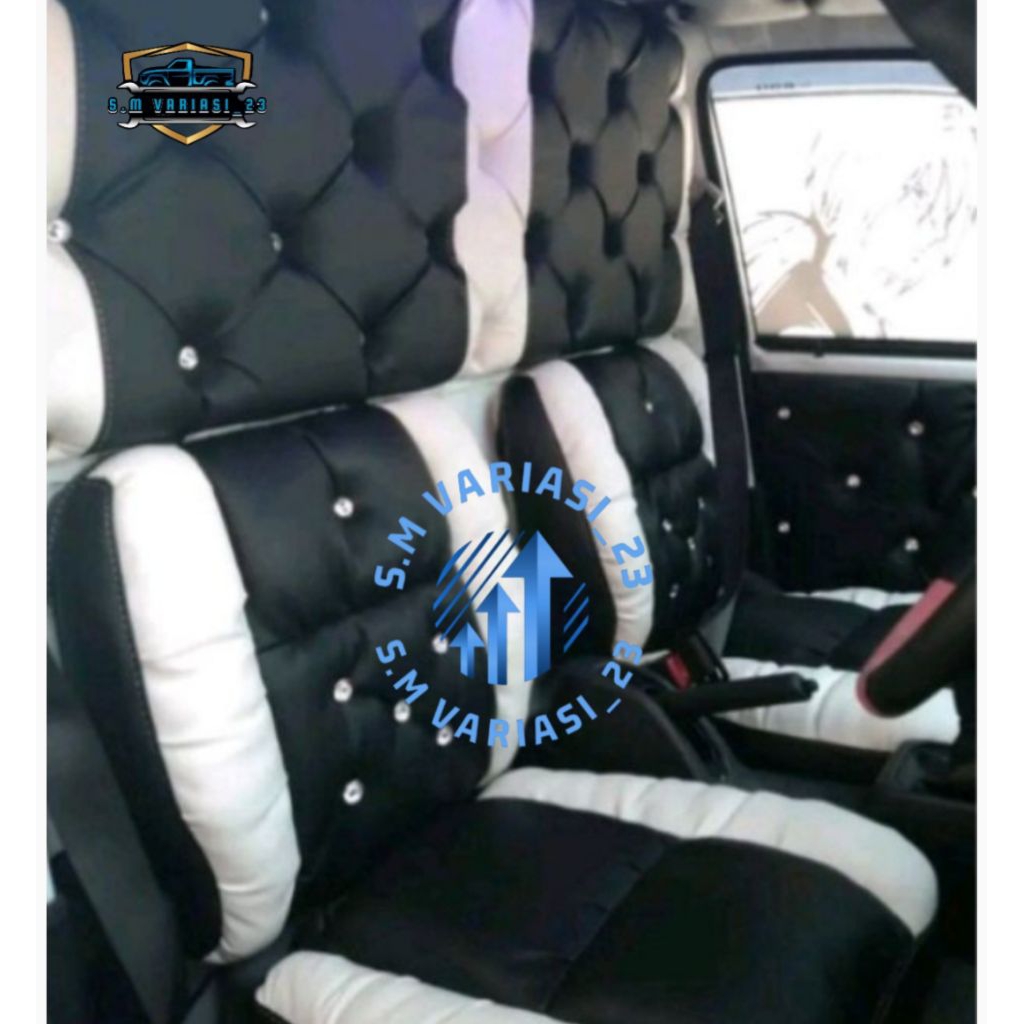 Sarung jok apv mega cerry model sofa variasi