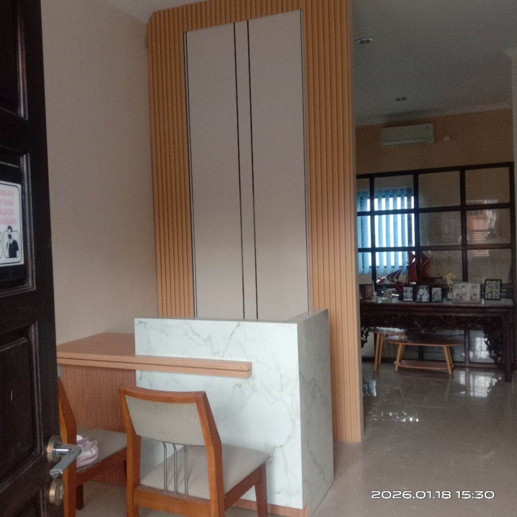 Wallboard - Backdrop kantor - Dinding wallboard