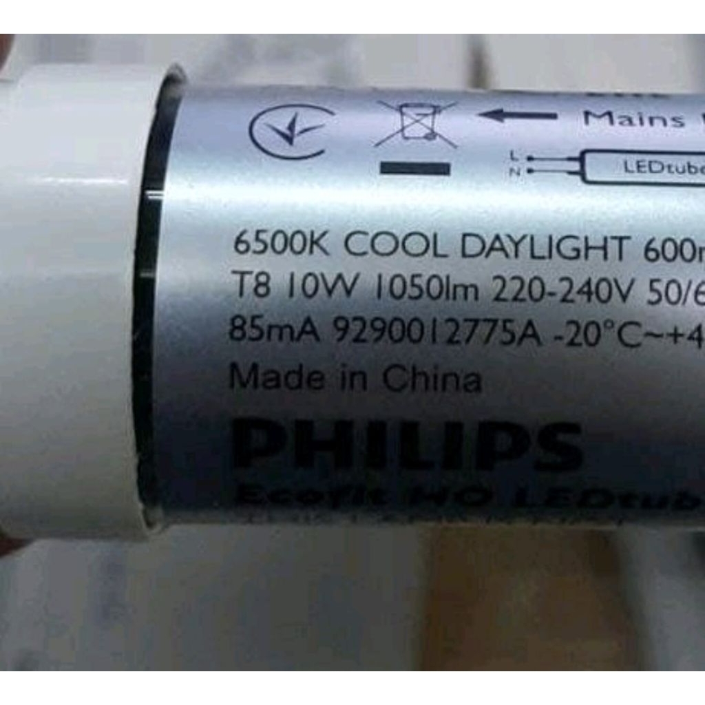 Lampu Philips TL LED 10W 10 W 10 Watt Neon Ecofit 600mm