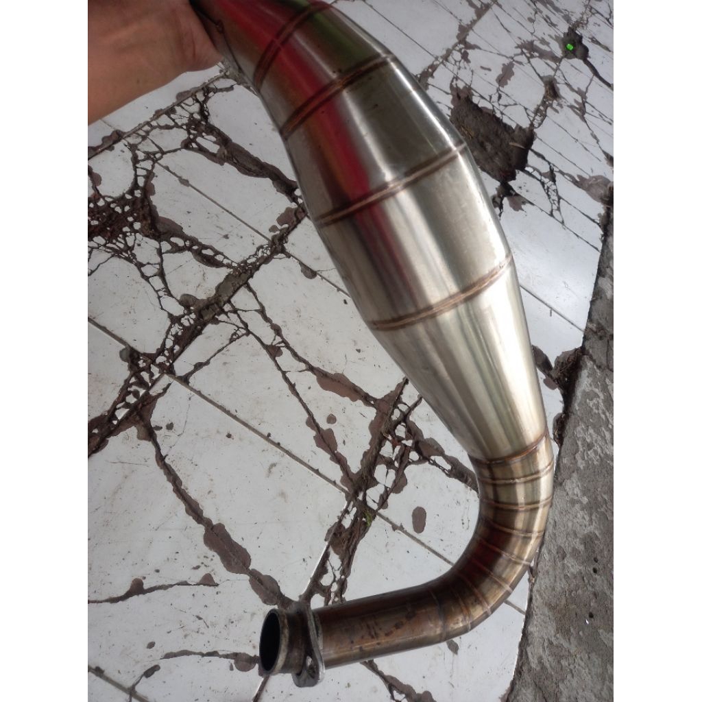 Knalpot RCB original Ninja R / RR.Suara racing kemrincing