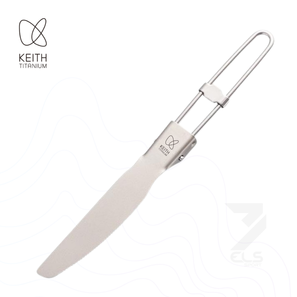 Keith Titanium Ti5304 Folding knife - Pisau makan lipat titanium