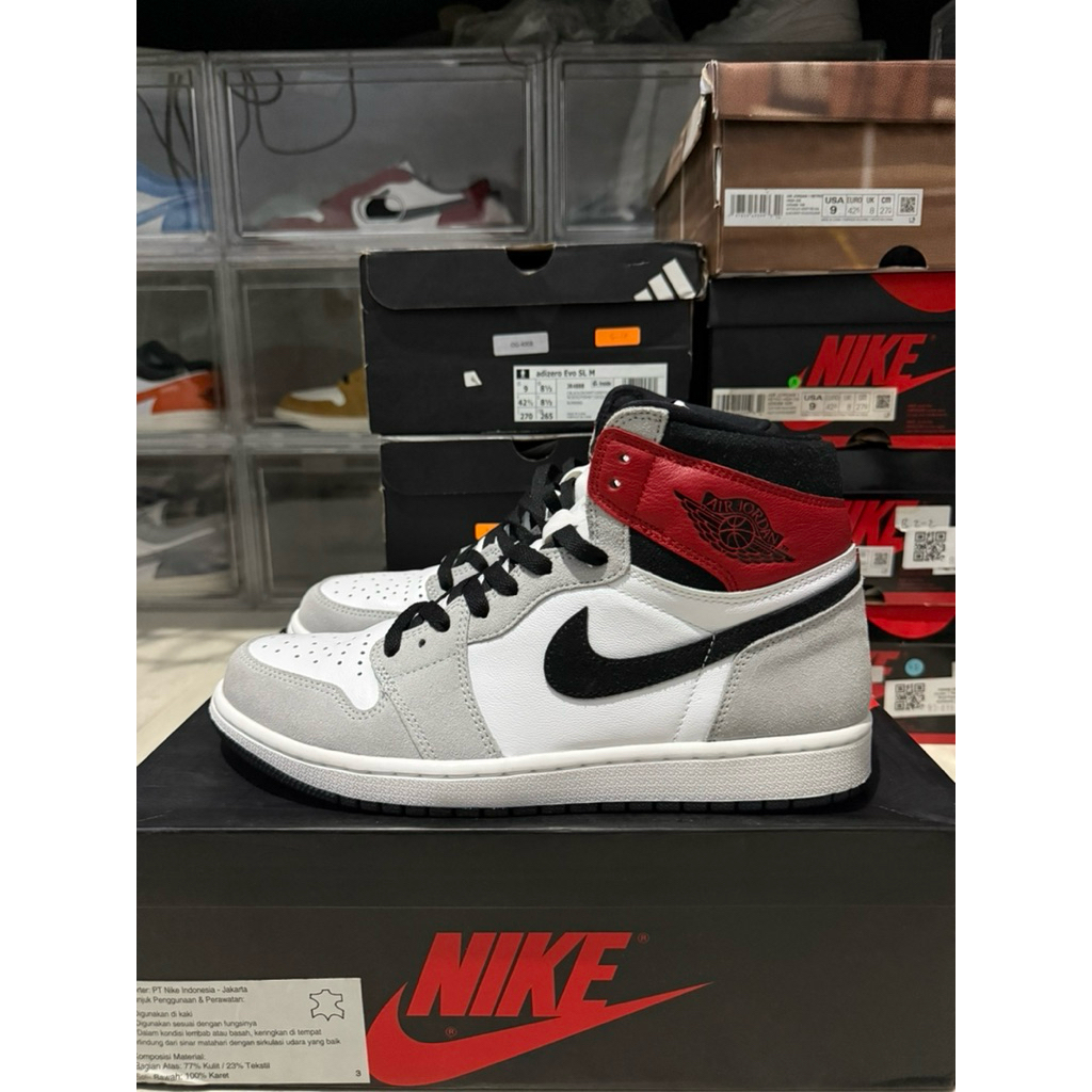 JORDAN 1 HIGH SMOKE GREY