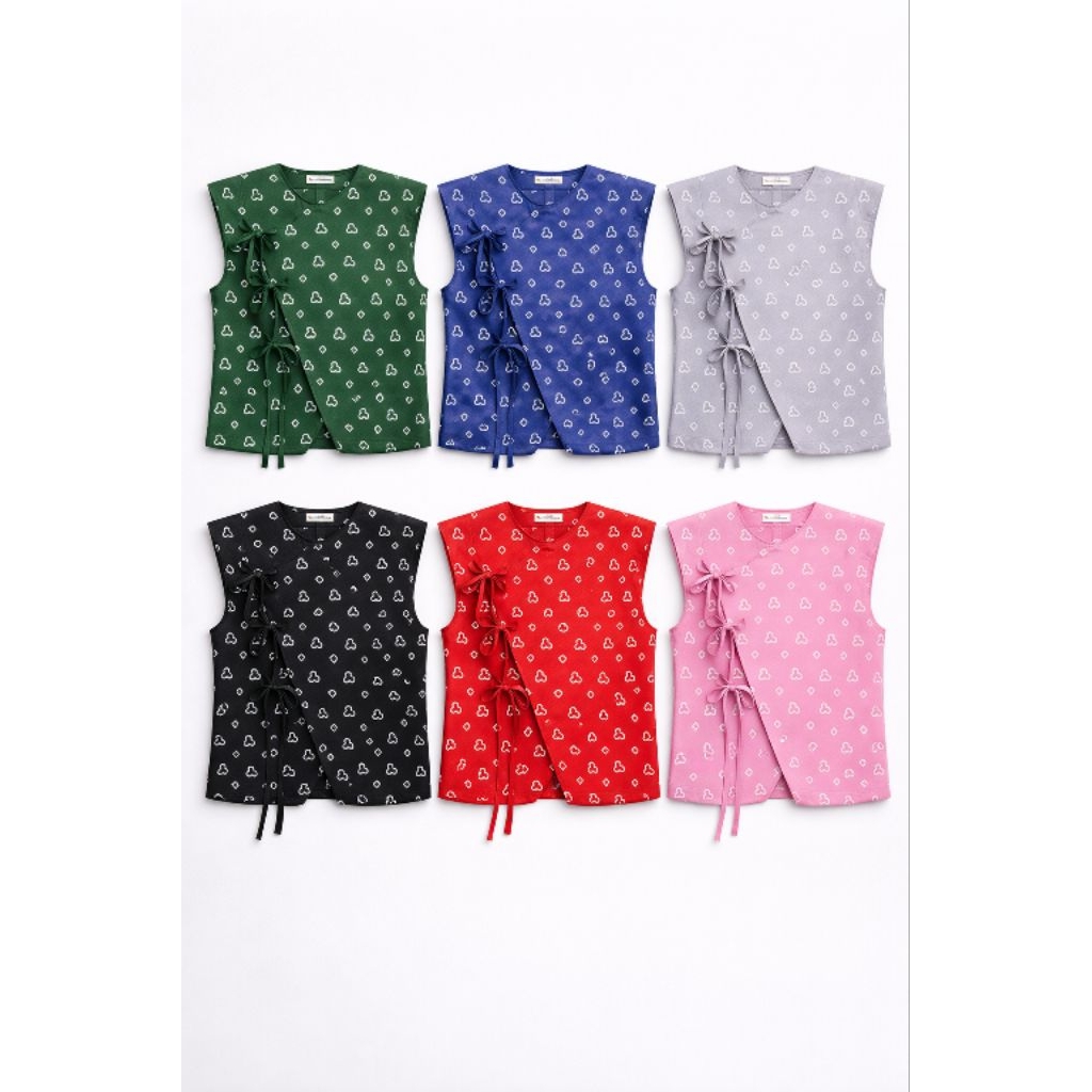 Vest Cheongsam Wanita – Outer Tanpa Lengan Korea Chic