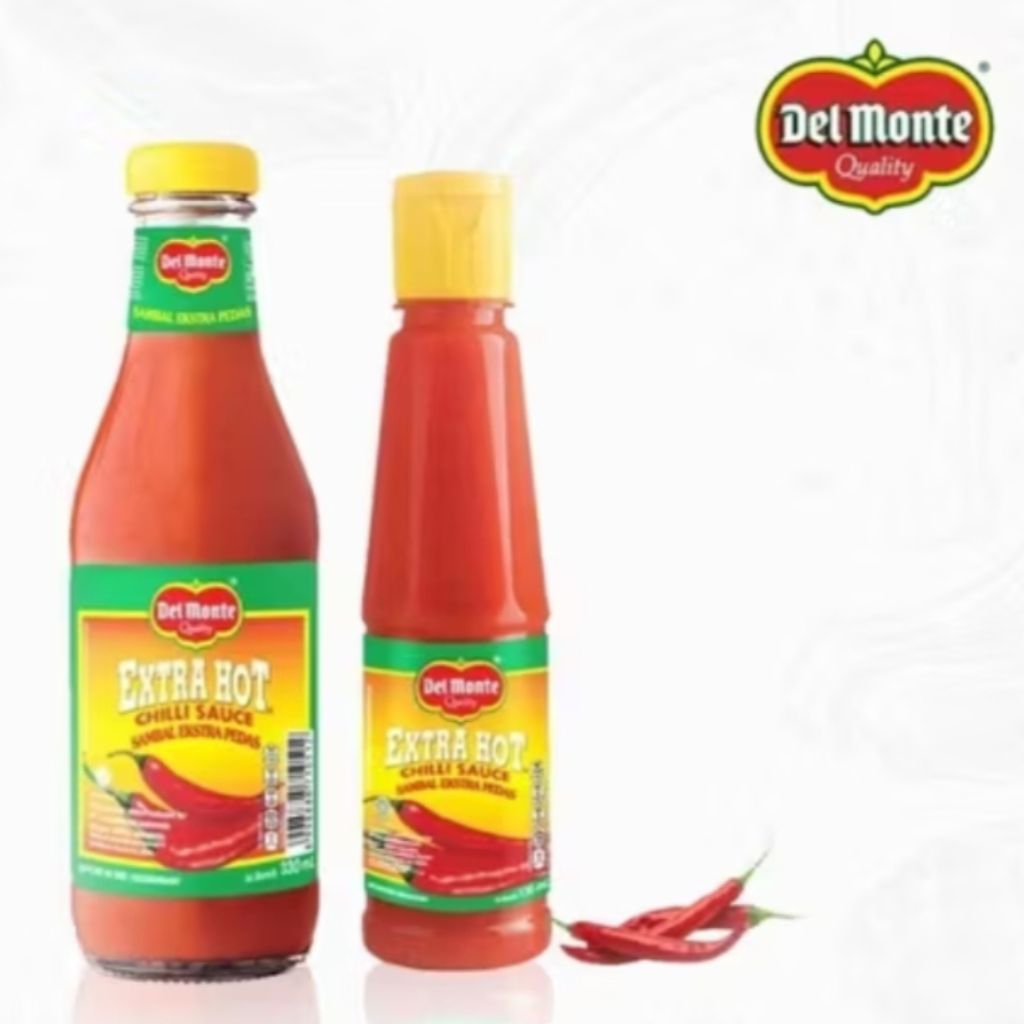 Del Monte Saus Sambal Extra Pedas Botol