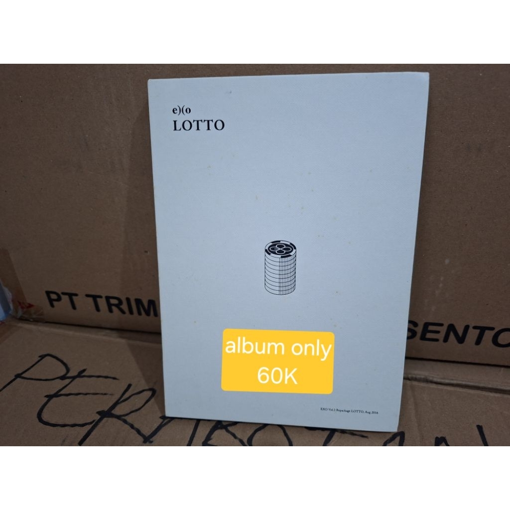 Album EXO Lotto