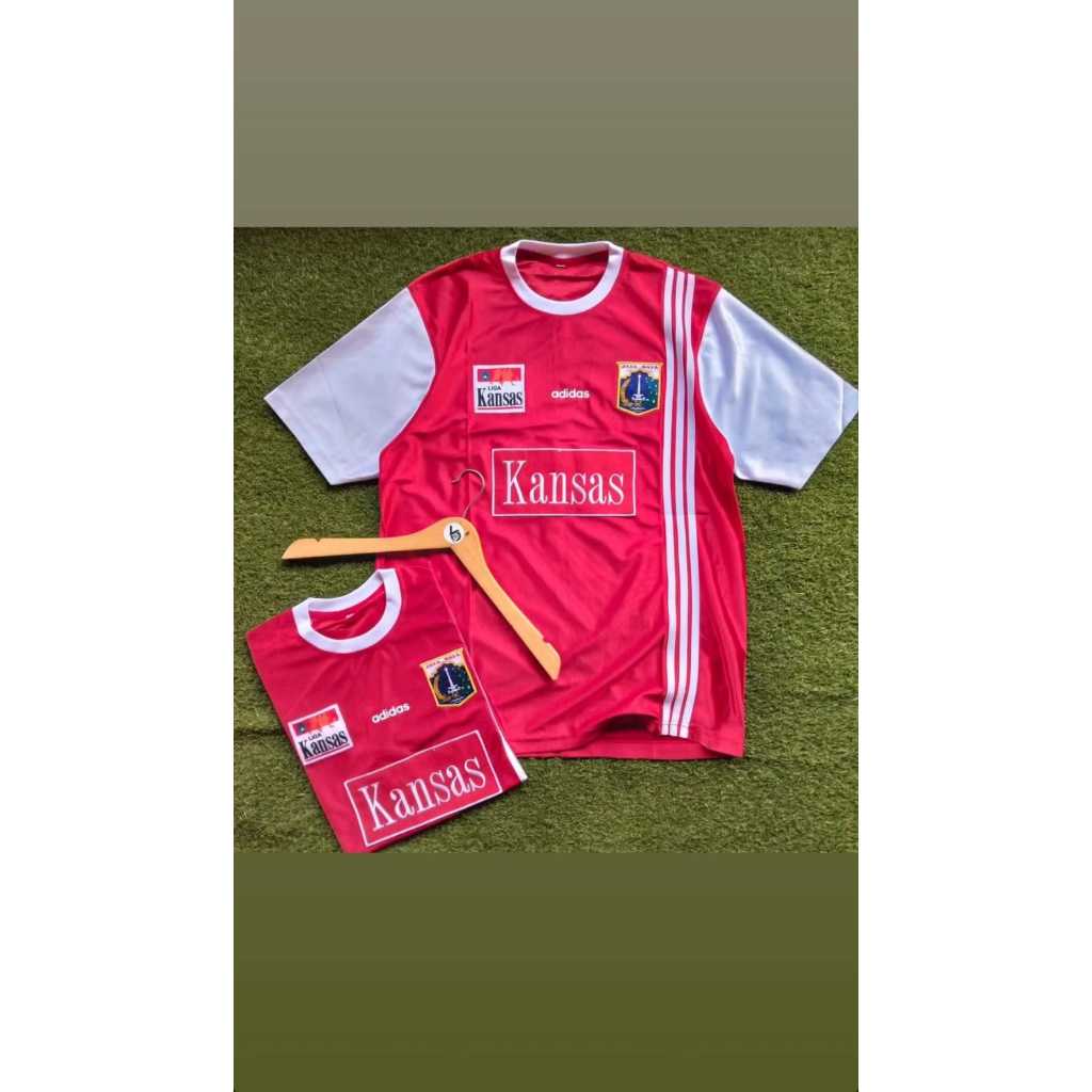 Jersey Persija Retro 1999 Merah kansas  Merch