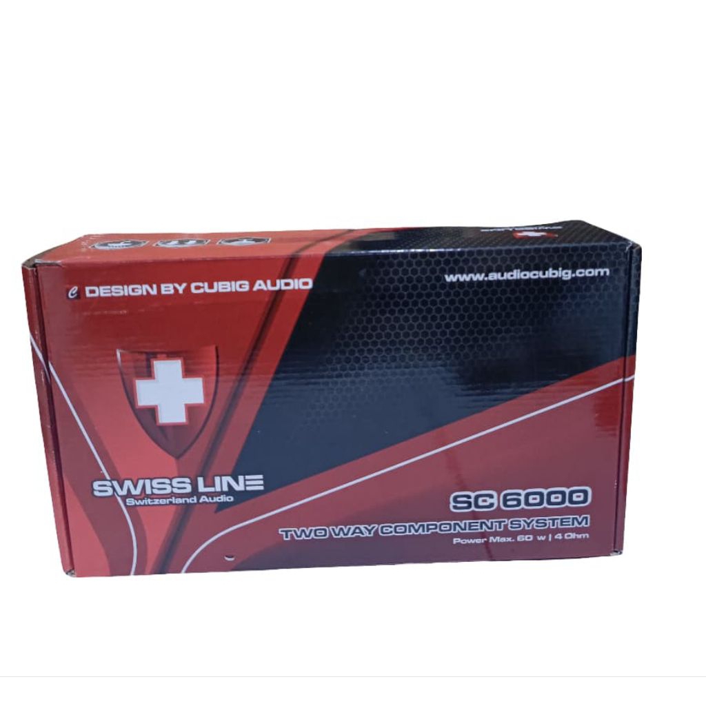 Speaker split CUBIG Swis LINE SC-6000 car audio mobil ukuran 6,5 inch