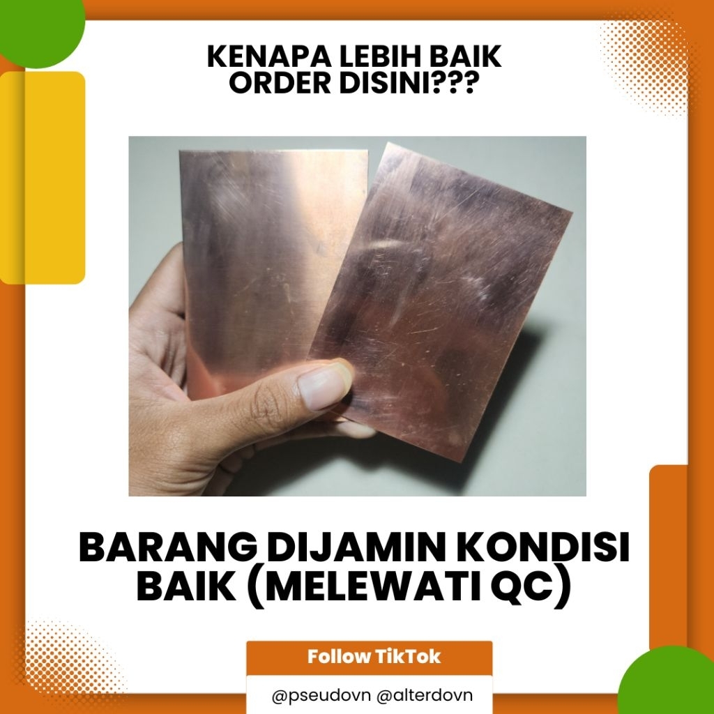 PLAT TEMBAGA - BISA UNTUK HP (DIY COOLING CASE/CASING COOLER)