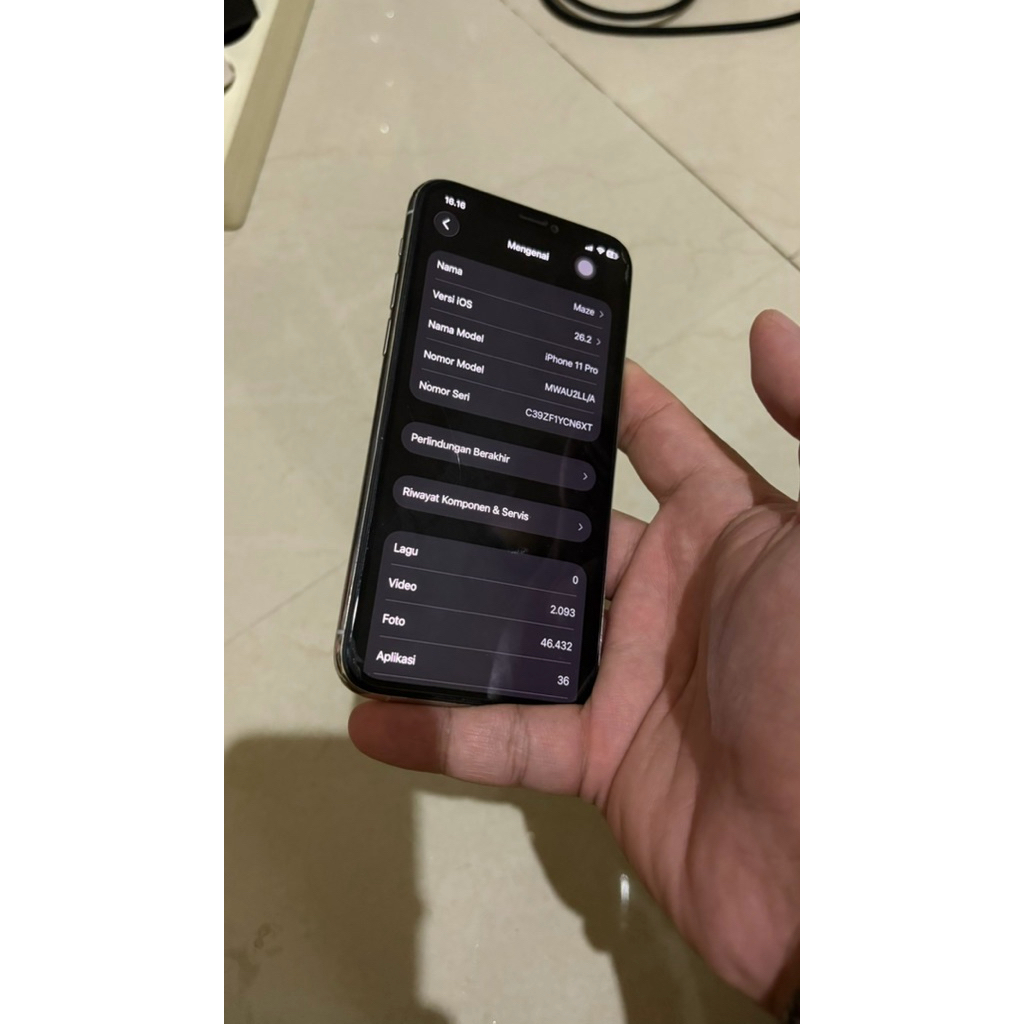iphone 11pro 256GB internasional