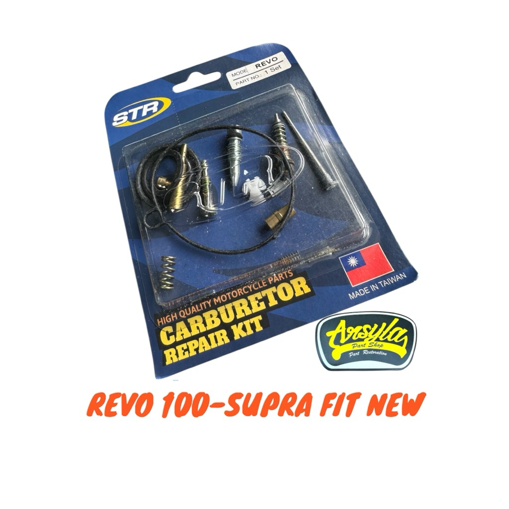 reparkit karbu karburator honda revo 100 supra fit new revo old