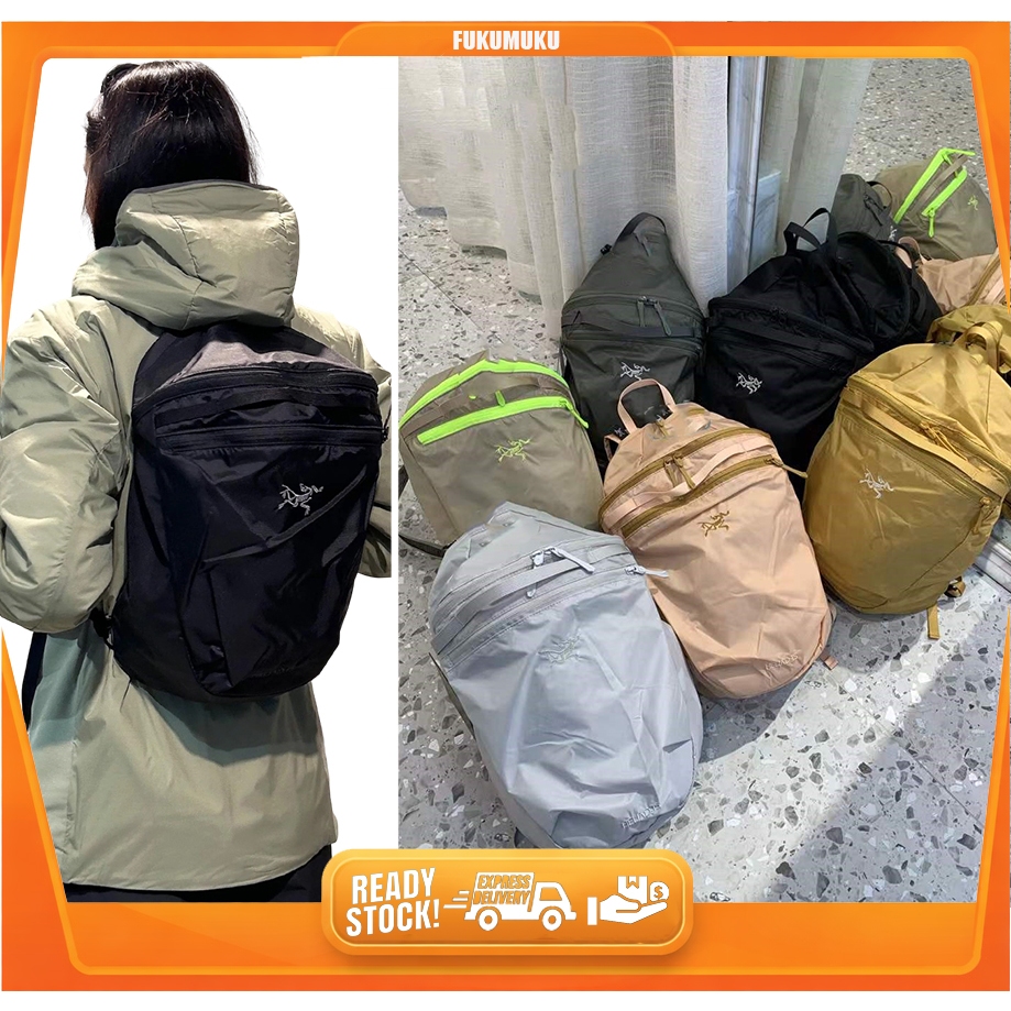 Bacpack Hiking Arcteryx Heliad 15 Parasut Ringan / Ransel Outdoor Unisex