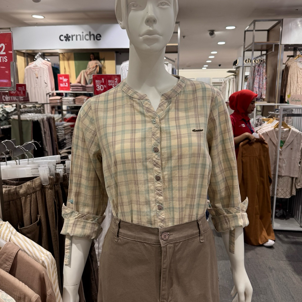 CORNICHE - NEW Kemeja Blouse Wanita (S-XL)