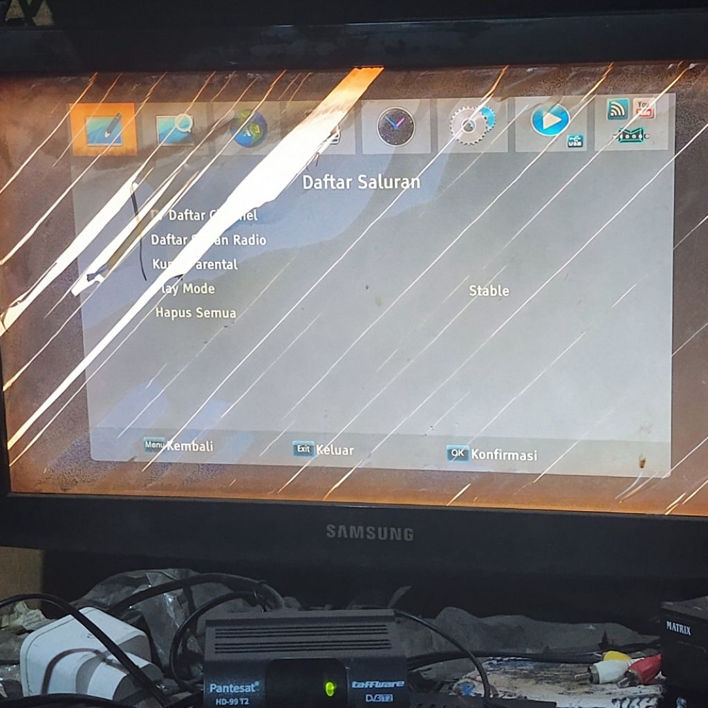 stb pantesat taffware HD-99T2 bekas