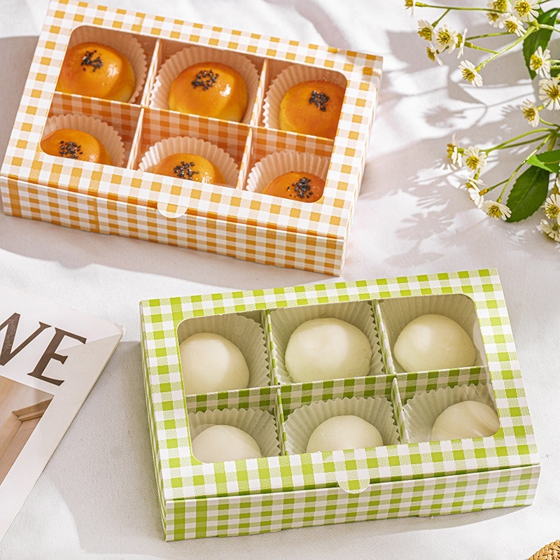 Box Kue sekat / Box Mochi / Box moon cake / Kotak Kue / Box Kue / Box Sekat / Box Mika Sekat / Box D