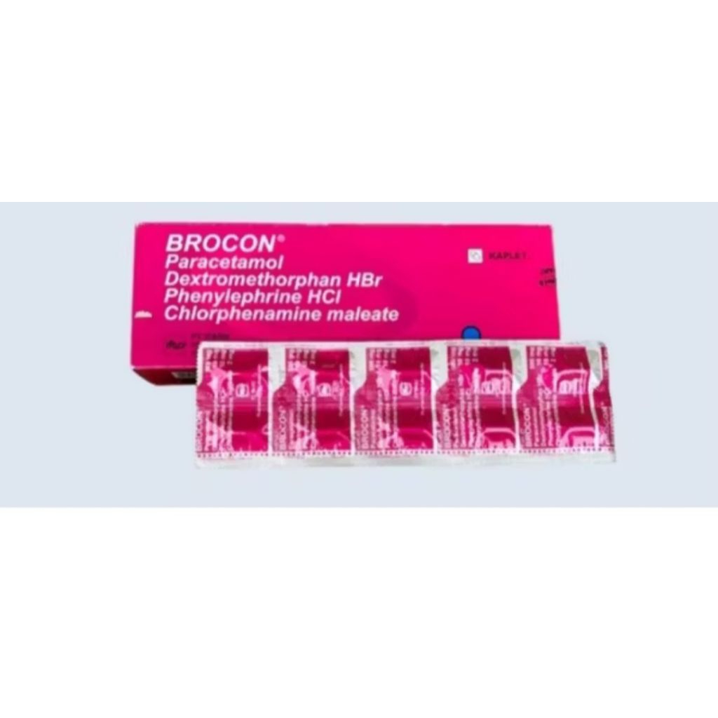 Brocon Tablet Box isi 100 Tablet