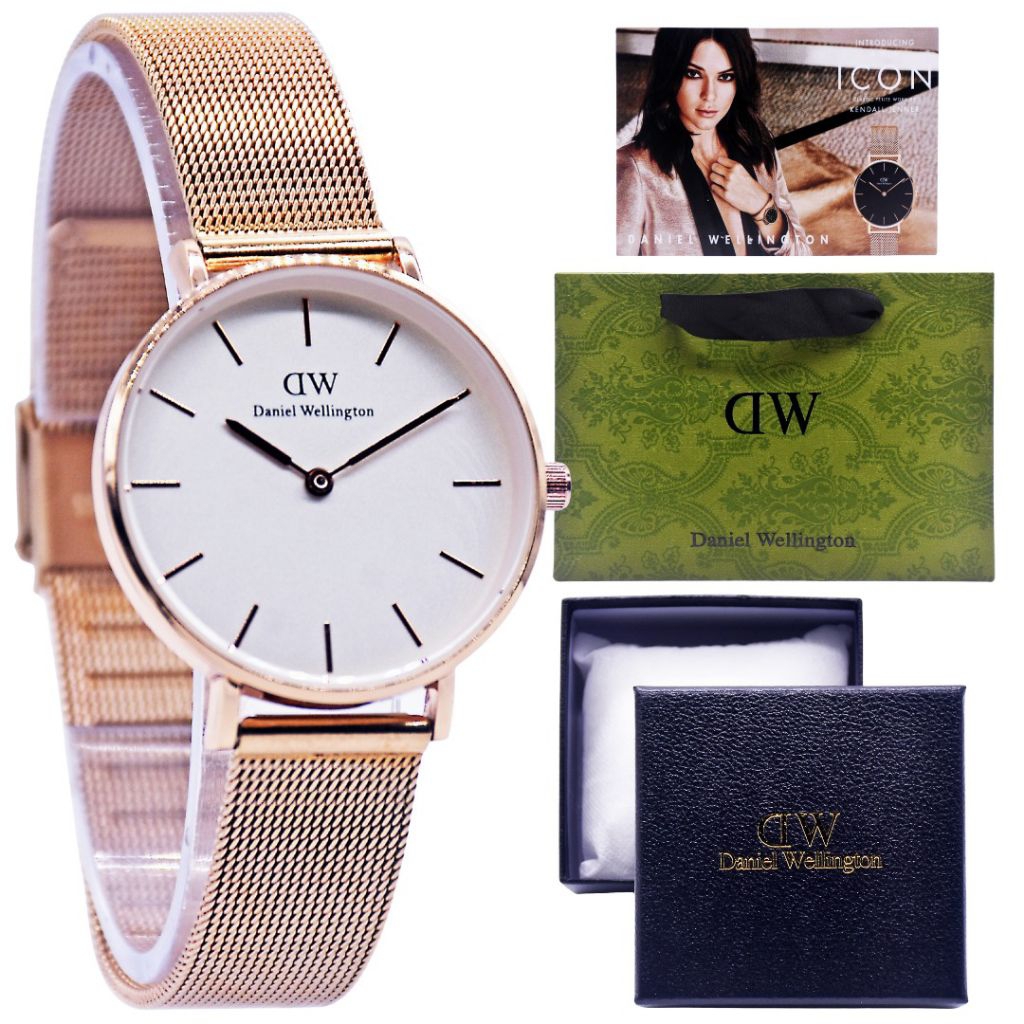 jam tangan wanita WD   original - jam tangan fashion wanita free box fullset