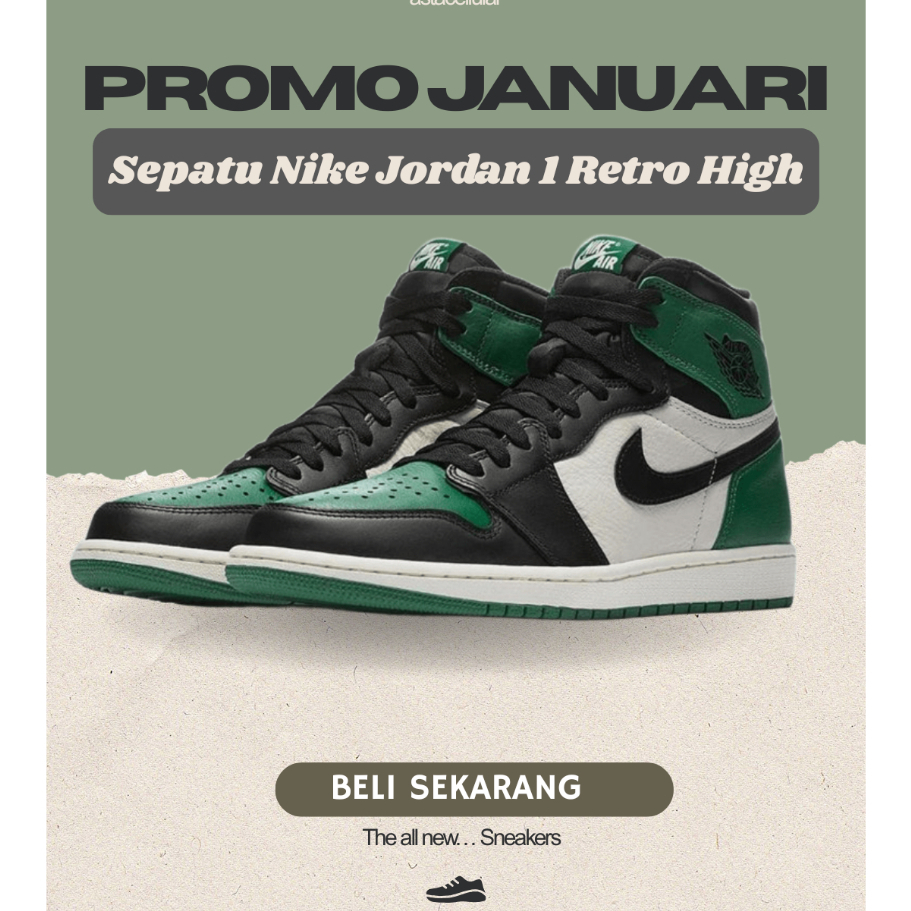Sepatu Nike Jordan 1 Retro High