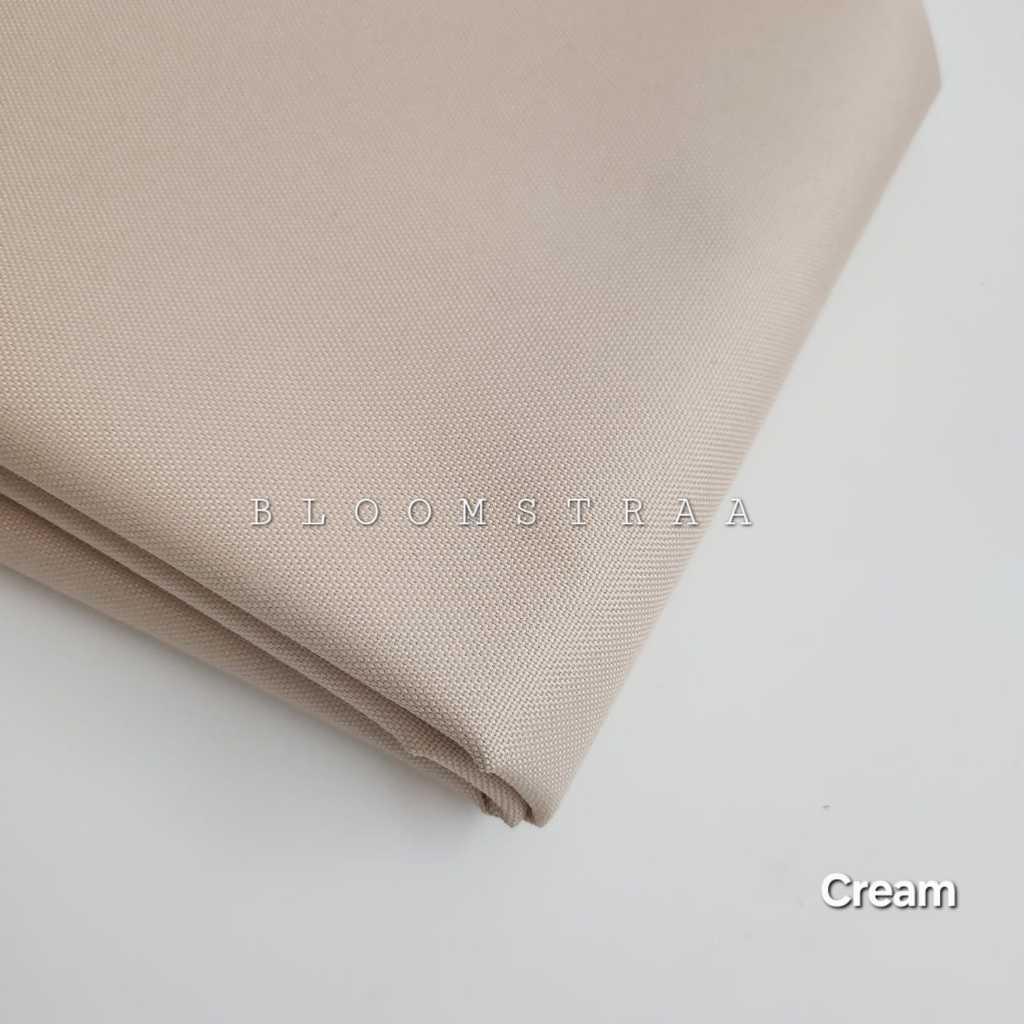 Bahan Cordura 600D Cream Cordura 600 x 600 D Polyester Cordura 0,5m Krem