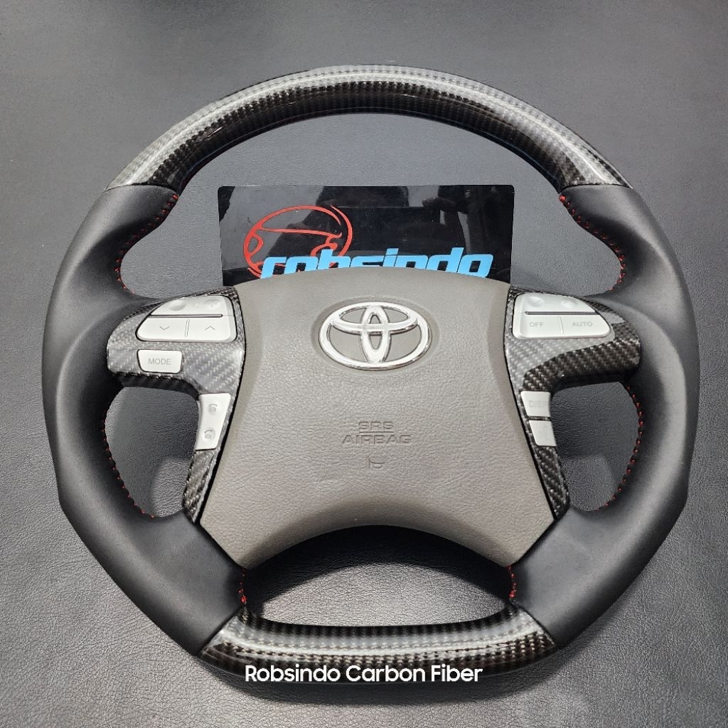 setir stir toyota grand innova fortuner vnt hilux carbon