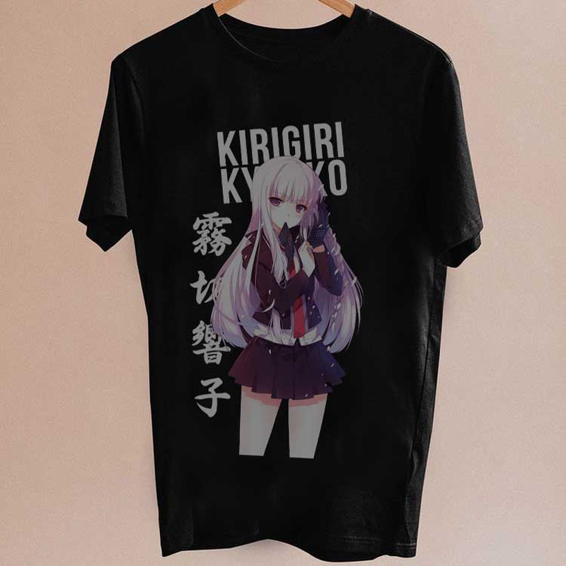 Kaos Kyoko Kirigiri Tshirt 100% Cotton Size S M L XL XXL 3XL 4XL | ANIME T-SHIRT