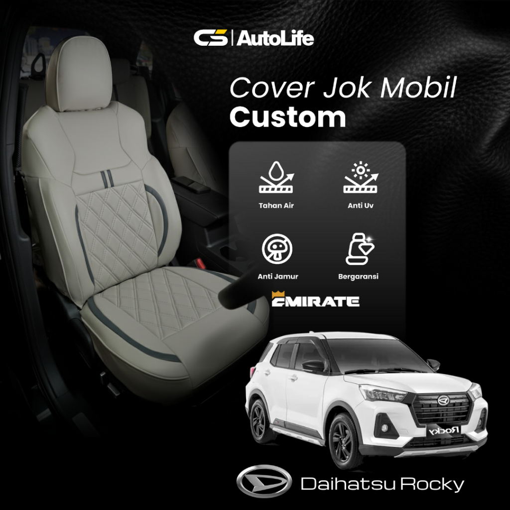 Sarung Jok Mobil / Cover Jok Mobil Daihatsu Rocky - CS Autolife