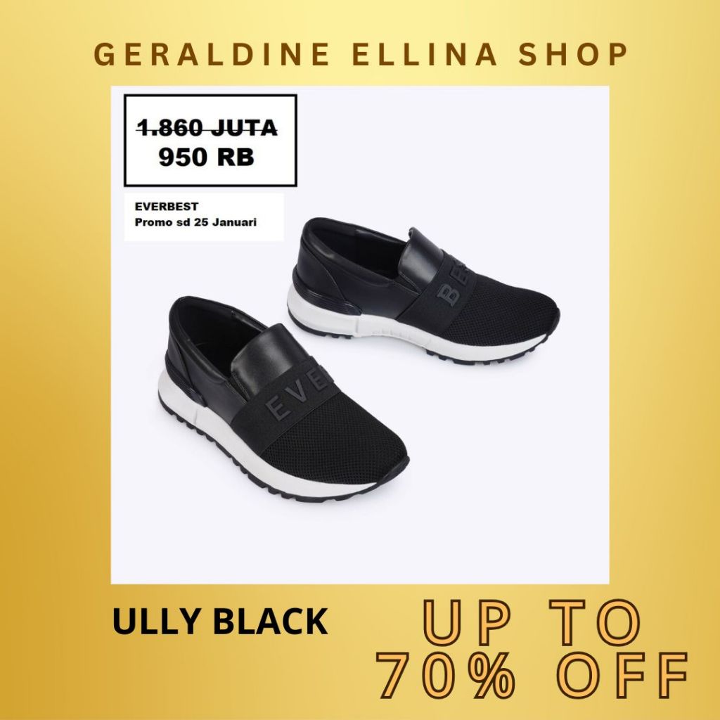 Sepatu EVERBEST sneakers wanita perempuan cewe cewek ORIGINAL 100% Seri ULLY