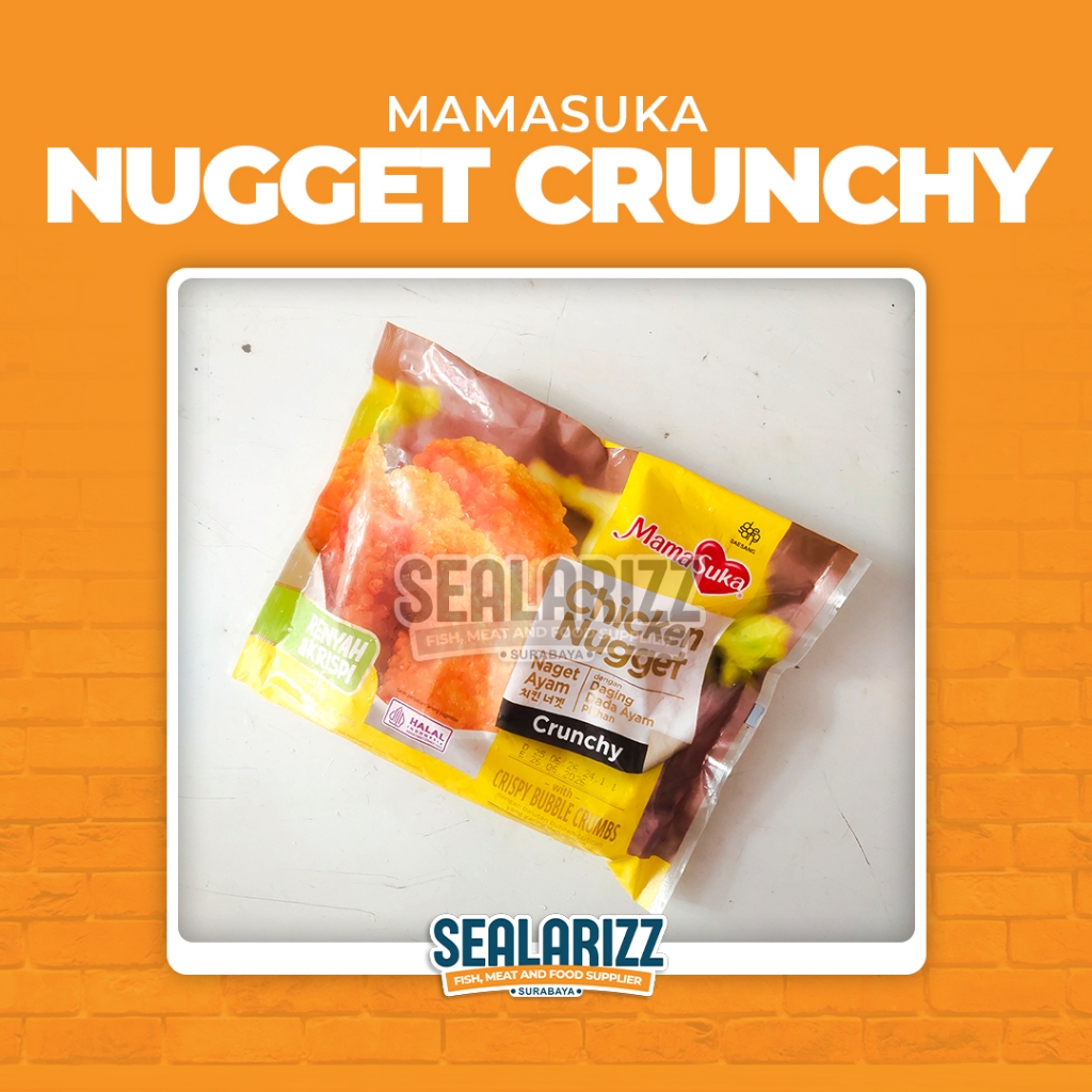 Mamasuka Chicken Nugget Crunchy Bubble Crumb 400g / Nugget Ayam / Naget /  Mamasuka / Surabaya