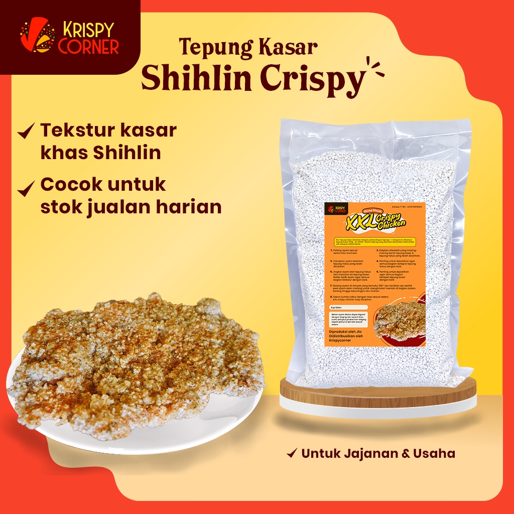 Tepung Kasar Shihlin Shilin Tepung Tapioka Kasar Ayam Goreng sihlin Chiclin Taiwan Crispy Chicken