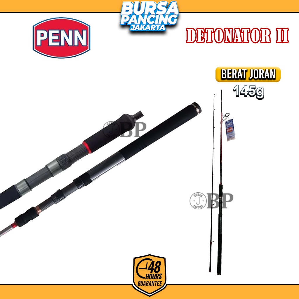 PENN Joran Pancing Spinning DETONATOR Popping 210cm - 228m Hi-Carbon Blank Xwrapping Fuji