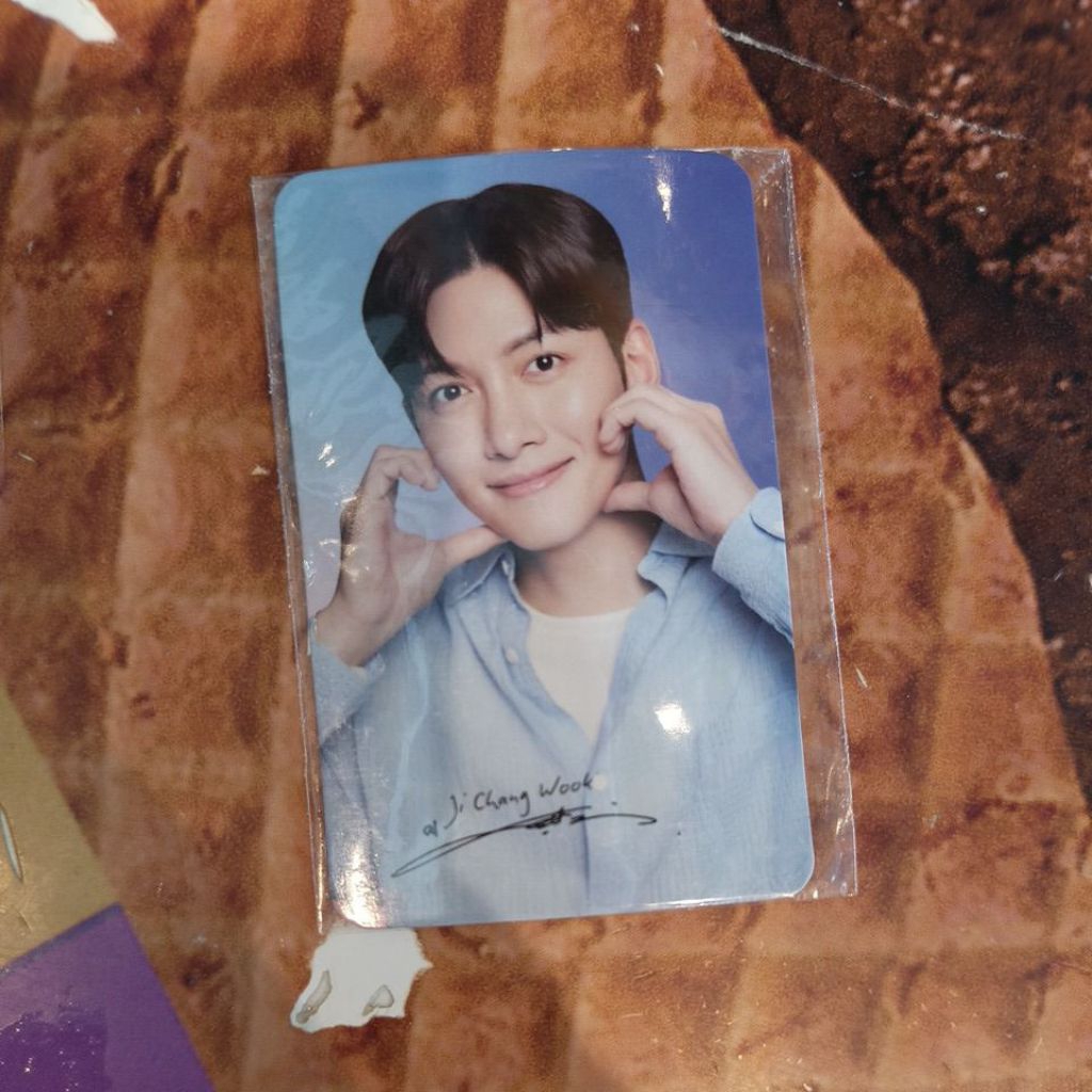 Photocard Ji Chang Wook x Happy Tos