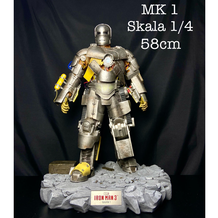 [ Ready ] Statue Marvel Iron Man MK 1Skala 1/4 Resin 58cm