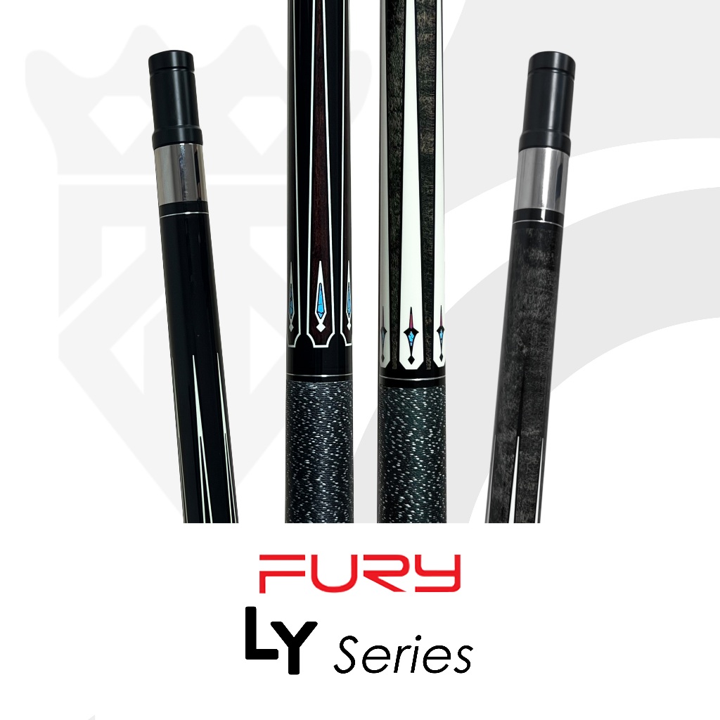 FURY LY Series Stick Billiard Maple Cue Low Deflection/Play Cue Original Fury Stik Biliard
