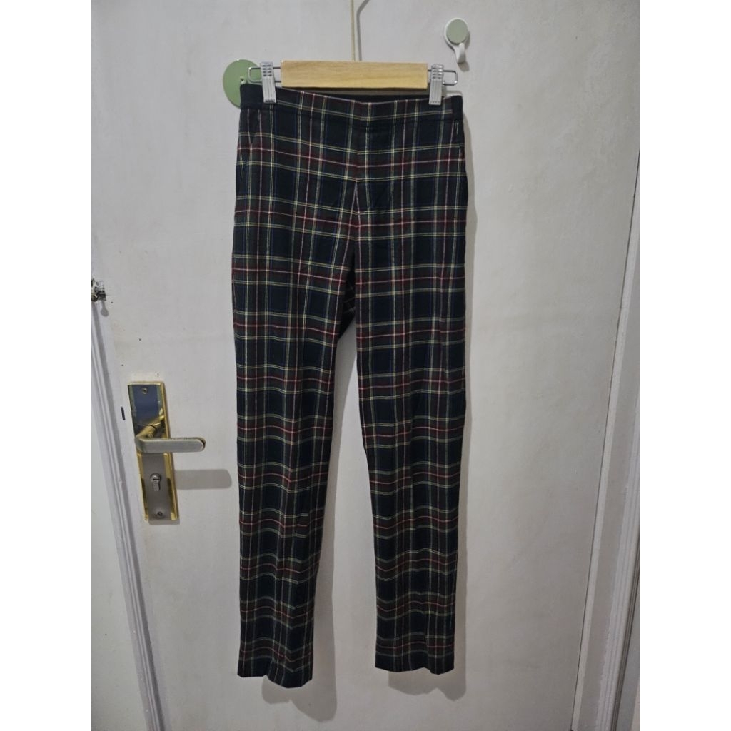 tartan pants uniqlo women