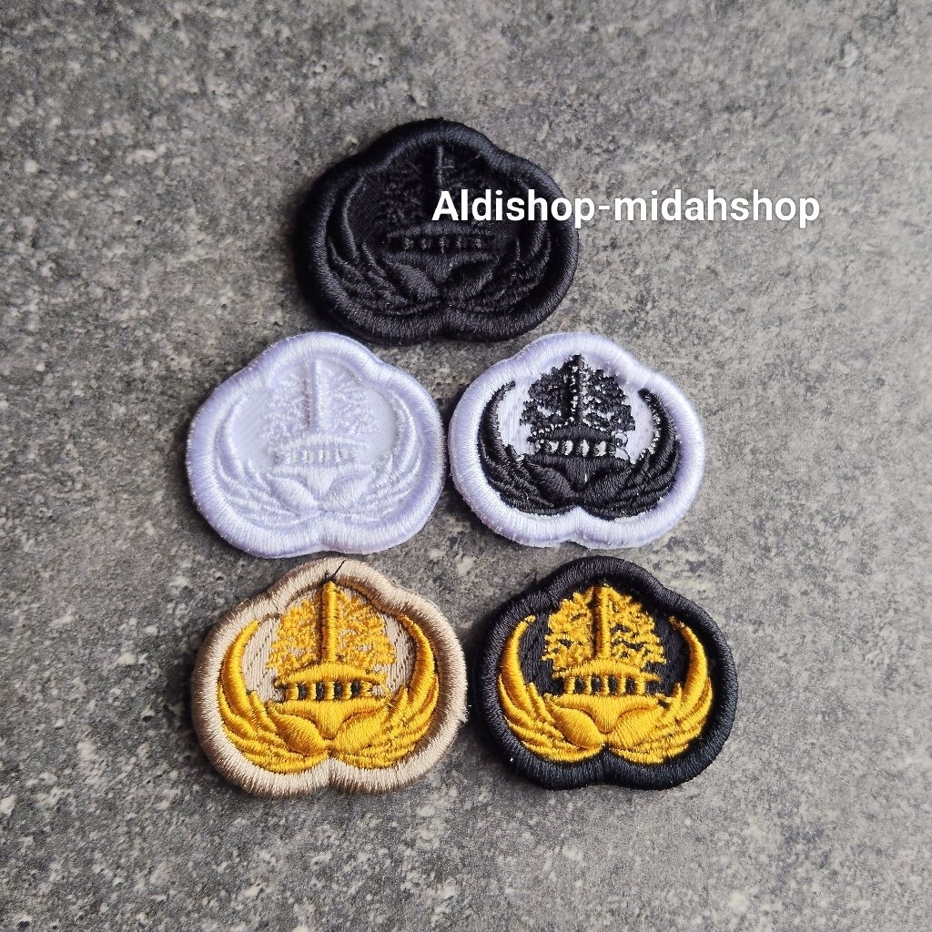 logo korpri bordir timbul