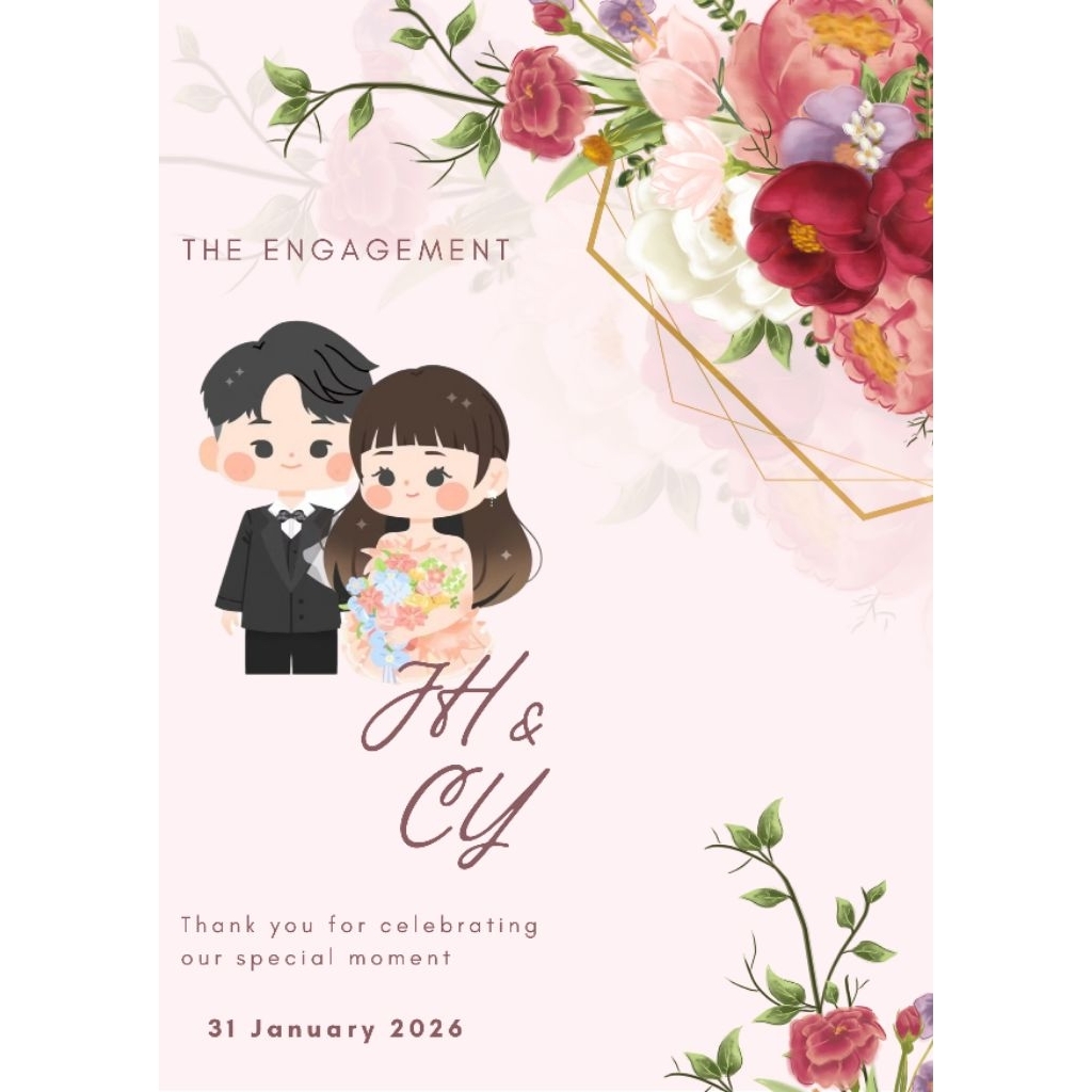 KARTU SOVENIR/UCAPAN PERNIKAHAN/HANGTAG SOVENIR/SOVENIR PERNIKAHAN